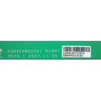 BACKLIGHT DERECHO /  RIGHT / / INVERSOR 01649A / SSB460W22V01 / SSB460W22V01 ( R )  /  SAMSUNG LJ97-01649A MODELO LN46A540P2FXZA / LN46A650A1FXZA1F