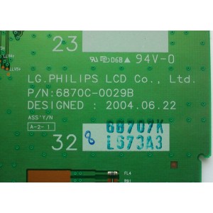 T-CON 0673A / LG PHILIPS 6871L-0673A MODELO 32PF7320A/37