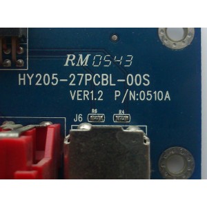 SEÑAL DE A/V / AKAI HY205-27PCBL-00S MODELO  LCT3201TD