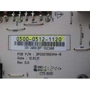 FUENTE DE PODER / VIZIO 0500-0512-1120 / PSLF-A112A / 050005121120 / 3PCGC10034A-R / 0500-0512-1120R / PANEL LC420EUA (AE)(M1) / MODELOS M420SL / M470SL / JLE42BC3500