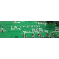 MAIN TOSHIBA / 75023520 / 431C3J51L01 / 461C3J51L01 / STJ32T / VTV-L32709 / PANEL V315B5-L12 Rev C1 / MODELO 32C110U