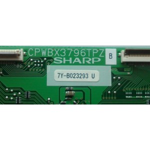 T-CON / SHARP CPWBX3796TPZB MODELO LC-42D43U