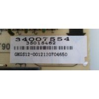 FUENTE DE PODER 35015462 / TOSHIBA 34007554	 MODELO LC3246B