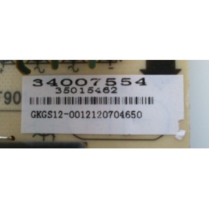 FUENTE DE PODER 35015462 / TOSHIBA 34007554	 MODELO LC3246B