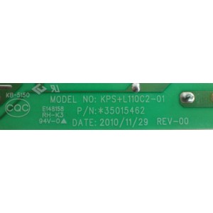 FUENTE DE PODER 35015462 / TOSHIBA 34007554	 MODELO LC3246B