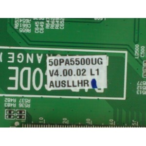 MAIN / LG EBT62145301 / EAX64696604(1.1) / PANEL PDP50R40000 /  MODELO 50PA5500-UG AUSLLHR