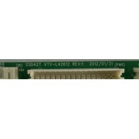 MAIN / SSD42T / VTV-L42612 / SANYO 431C5369L21 MODELO	DP40142 P40142-00