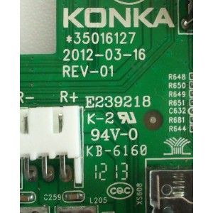 MAIN / KONKA 35016127 MODELO KL32QS92	