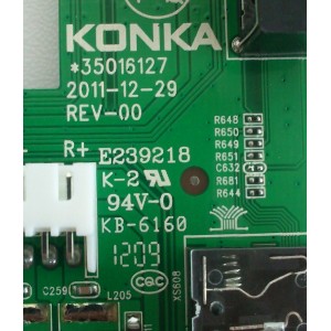 MAIN / KONKA 35016127 MODELO KL32QS18U	