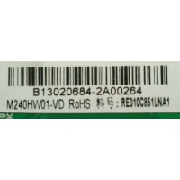 MAIN / RCA 24RE010C851LNA1-A1 / T.RSC8.51 / MODELO LED24C45RQD	