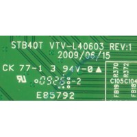 MAIN TOSHIBA 75016468 / 431C1K51L51 / 461C1K51L51 /STB40T / VTV-L40603 / MODELO 46RV525RZ	