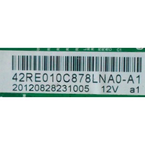 MAIN / RCA 42RE010C878LNA0-A1 / T.RSC8.78 / E12080199 / A12327 / RE010C851LNA0	