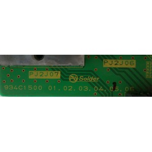 TARJETA TERMINAL 2 / MITSUBISHI 934C150005 / 934C1500 / 211A75301 / MODELO WD-52627	