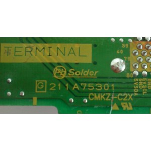 TARJETA TERMINAL 2 / MITSUBISHI 934C150005 / 934C1500 / 211A75301 / MODELO WD-52627	