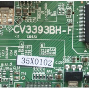 MAIN / SEIKI 35X0102/ 890-M00-06N04 / CV3393BH-F / SY13392-1 / MODELO SE65GY25	