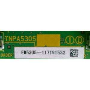 MAIN LOGICA / SANYO TNPA5305 / EM5305-117191532 / MODELO DP42740	