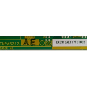 TARJETA SS / SANYO TNPA5313AE / TNPA5313 / MODELO DP42740 P42740-04	