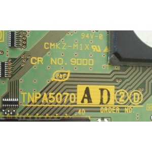 MAIN LOGICA / SANYO TNPA5070AD / TNPA5070 / ER5070AD MODELO SANYO DP50710	