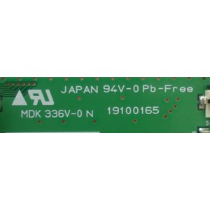 T-CON / IPS ALPA 19100165 / MDK336V-0N MODELO SANYO DP32649	