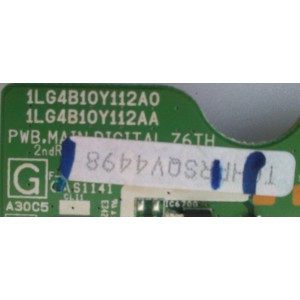 MAIN / SANYO 1LG4B10Y112A0 Z6SV / MODELO DP39E63 P39E63-00	