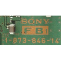 MAIN / SONY A-1257-461-D / 1-873-846-14 / A1257461D / MODELO KDL-52W300	