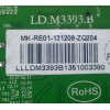 MAIN / MK-RE01-131209 / LD.M3393.B / LDM3393B / CH-D 94V-0	