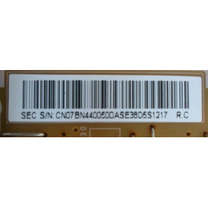 FUENTE DE PODER / SAMSUNG BN44-00500A / PSLF131C04A / PD60AV1_CSM / MODELO UN60EH6050FXZA HS01	