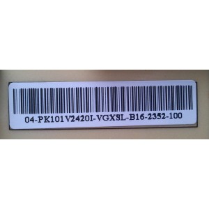 FUENTE DE PODER / TOSHIBA 75025139 / PK101V2420I / N115A001L / 9MC115A00FC3V3LF / 04-PK101V2420I-VGXSL / PANEL V400HJ2-LE2 Rev.C1 / MODELO 40S51U