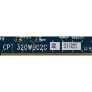 T-CON / SAMSUNG 1320WB02C0SDJ / 320WB02C SD1 / CPT320WB02CSD1 / MODELO LN32S81BDX/XAX	