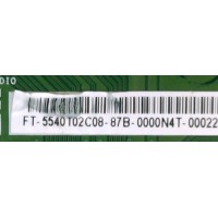 T-CON / SONY 55.40T02.C08 / 5540T02C08 / T400HW01 V5 CTRL BD / 40T02-C06 / MODELO KDL-40V4100	