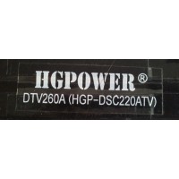 FUENTE DE PODER / ILO DTV260A / DTV260A.PCB / HGP-DSC220ATV / MODELO DTV-263-D	