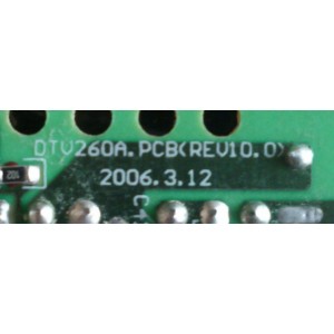 FUENTE DE PODER / ILO DTV260A / DTV260A.PCB / HGP-DSC220ATV / MODELO DTV-263-D	