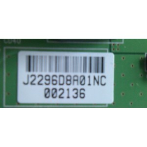 T-CON / SAMSUNG / TOSHIBA LJ94-02296D / 2296D / 320HAC2LV0.0 / MODELO 32CV510U	