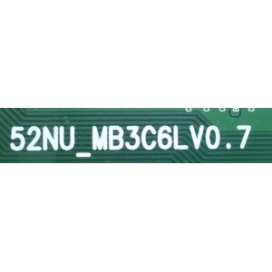 T-CON / SONY LJ94-02676K / 52NU_MB3C6LV0.7 / 2676K / PARTE SUSTITUTA LJ94-02676J / PANEL LTY520HE11-002 / MODELOS KDL-52VL150 / KDL-52W5150 / KDL-52W5100