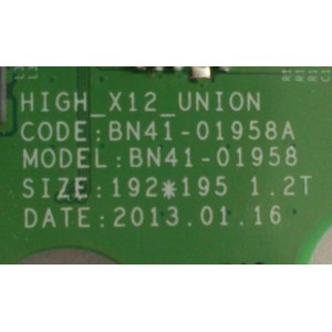 MAIN / SAMSUNG BN94-06881D / BN97-07527A / BN41-01958A / MODELO UN50F5500AFXZA NH04	