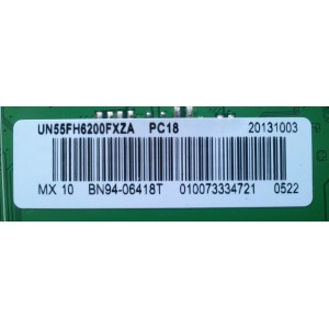 MAIN / SAMSUNG BN94-06418T / BN97-06546D / BN41-01812A / MODELO UN55FH6200FXZA MH01	