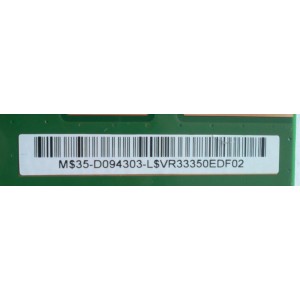 T-CON / SAMSUNG 35-D094303 / V320HJ2-CPE2 / MODELO UN50EH5000FXZA PJ03	