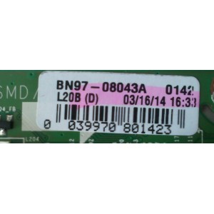 MAIN / SAMSUNG BN94-07259E / BN97-08043A / BN41-02157B / MODELO UN55H6350AFXZA TH01 / PANEL CY-GH055CSLV1H