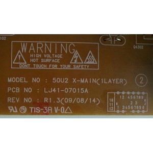 X-MAIN / SAMSUNG BN96-12388A / LJ92-01688A / LJ41-07015A / 688A / MODELO PN50B450B1DXZA	