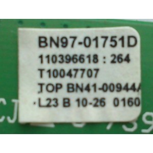 DRIVE PARA T-CON / SAMSUNG BN94-01442B / BN97-01751D / BN41-00944A / MODELO LNT4669FX/XAA	