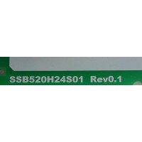 BACKLUGHT INVERSOR LL / SAMSUNG / SONY LJ97-01625B / SSB520H24S01 REV0.1 / 01625B / MODELO KDL-52XBR6 LL	