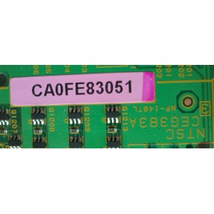 MAIN / RCA CA0FE83051 / DA0E782141 / CEG3834 / MODELO L32HD32D	