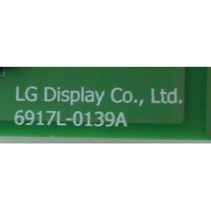 DRIVER LED / PANASONIC 6917L-0139A / PPW-LE50AL-O / PANEL LC500EUD-FFF3 / MODELO TC-L50ET60 / KDL-50R550A