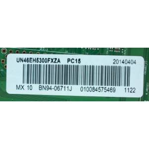 MAIN / SAMSUNG BN94-06711J BN97-06298N / BN97-06298Z / BN41-01812A / MODELO UN46EH5300FXZA UF03 / PANEL CY-DF460BGLV1H