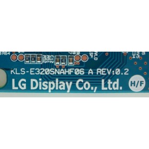 DRIVER LED / PANASONIC 6917L-0144A / KLS-E320SNAHF06 A REV:0.2 / MODELO TX-L32E6B	