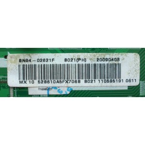 MAIN / SAMSUNG BN94-02621F / BN97-03141F / BN41-01149A / MODELO LN52B610A5FXZA	