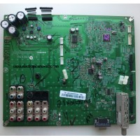 TARJETA DE A/V / TOSHIBA 75007523 / V28A00046501 / DS-1107 / TMX-PE0383A / PE0383A-1 / MODELO 52HL167	