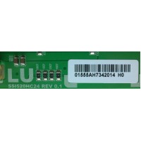 BACKLIGHT INVERSOR LU / TOSHIBA LJ97-01555A / 01555A / 8A_125V8A_125V / SSI520HC24 / MODELO 52HL167	