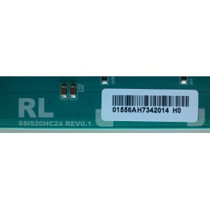 BACKLIGHT INVERSOR RL / SAMSUNG / TOSHIBA LJ97-01556A / 01556A / SSI520HC24 / MODELO 52HL167	