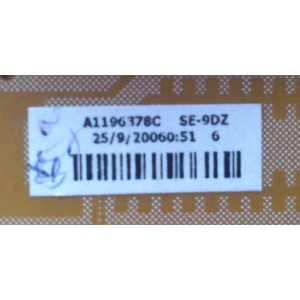 TARJETA D2 / SONY A-1196-378-C / A1196378C / 1-869-947-12 / 172726812 / MODELO	